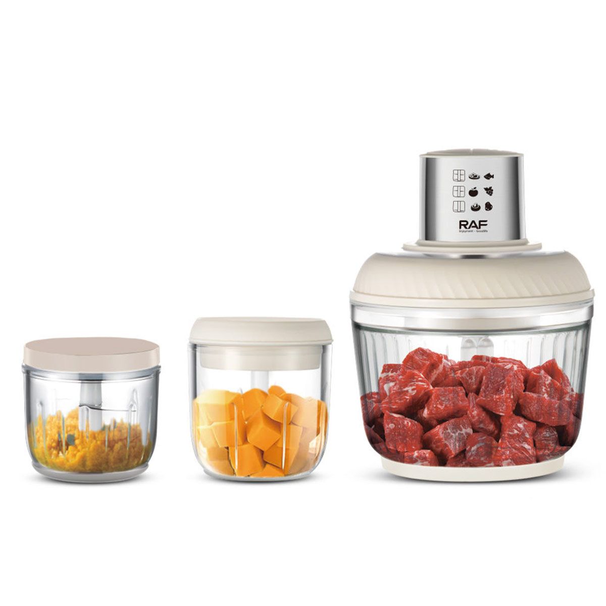 RAF 3-in-1 Food Processor