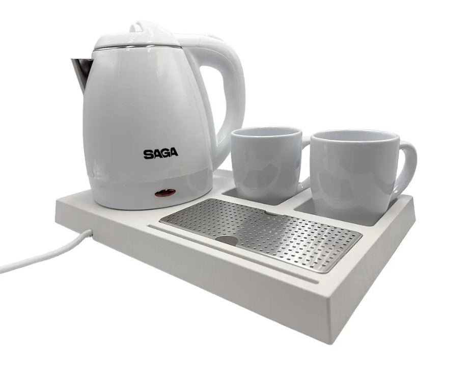 Saga Electric Kettle Tray Set