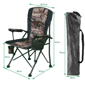 Folding Outdoor Camping Chair with Carry Bag
