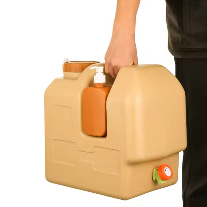 Storage Container with Tap and Handle