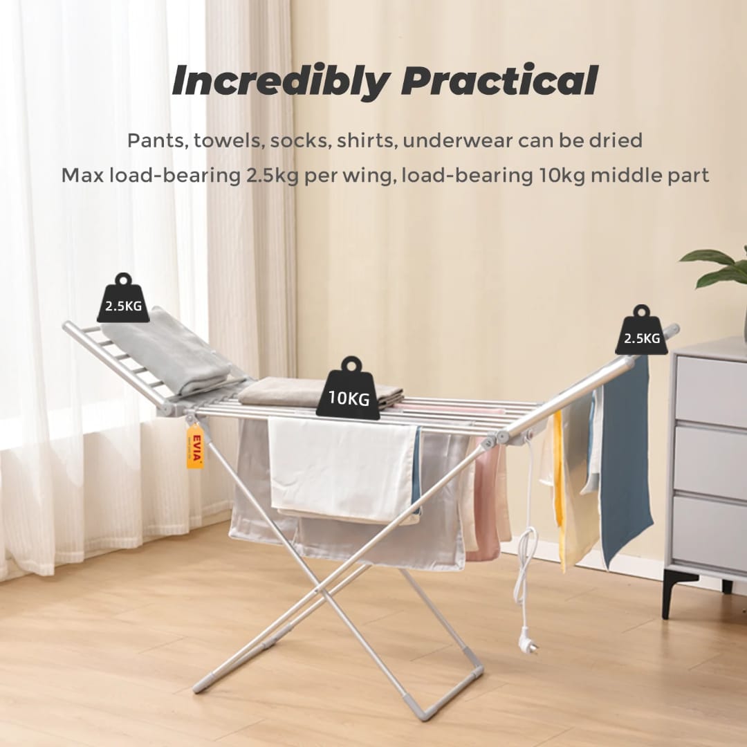 EVIA Electric Clothes Drying Rack