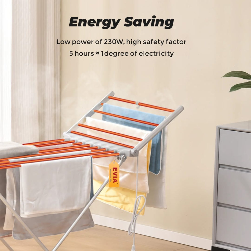 EVIA Electric Clothes Drying Rack