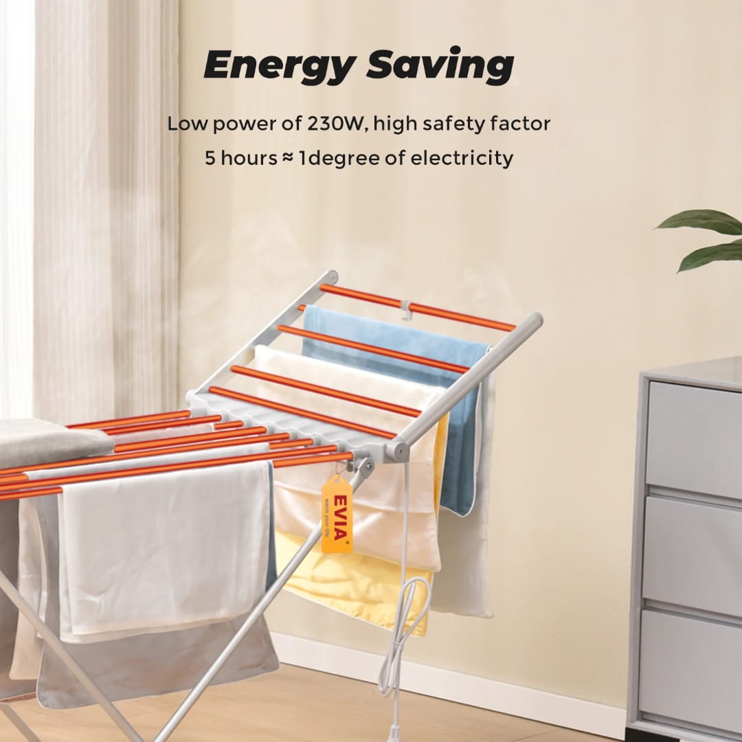 EVIA Electric Clothes Drying Rack