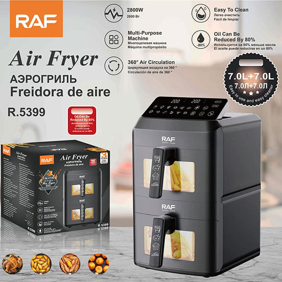 RAF Dual Basket Air Fryer
